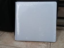 Creative Memories 12x12 TRUE Size "Outdoor Blues/Pale Blue Shimmer" COVERSET