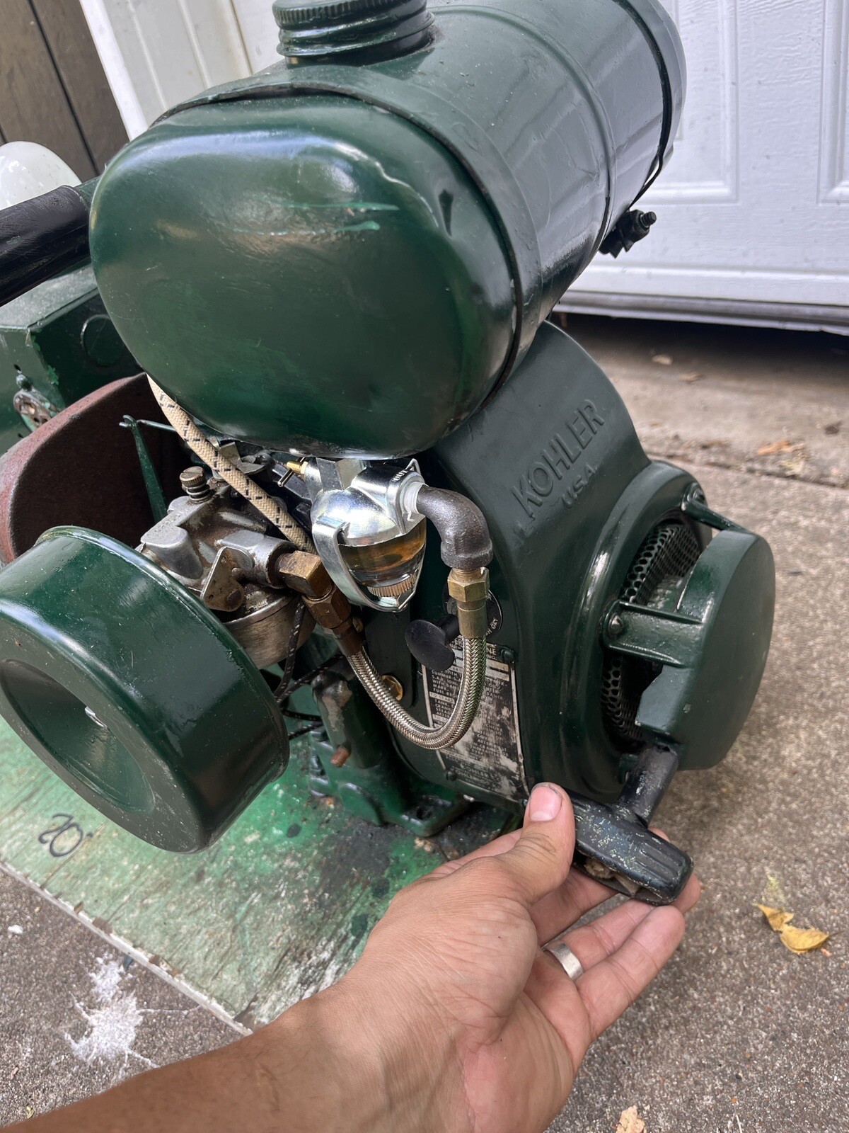 Refurbished 1950s Portable Kohler generator eBay