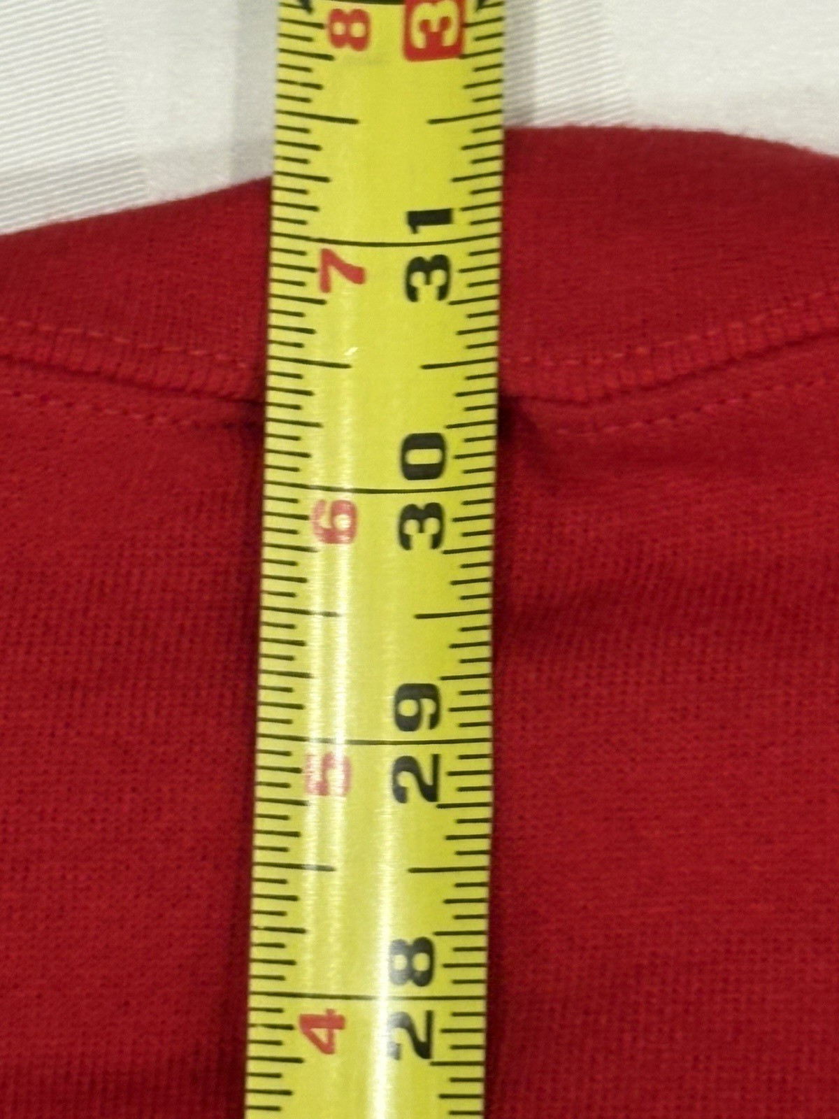 Jerzees Plain Blank Heathered RED Sweatshirt Size… - image 12