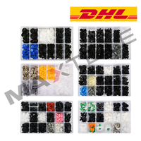 KFZ Befestigung Clips Sortiment Box Spreiznieten Muttern Innen Auto BMW VW Audi