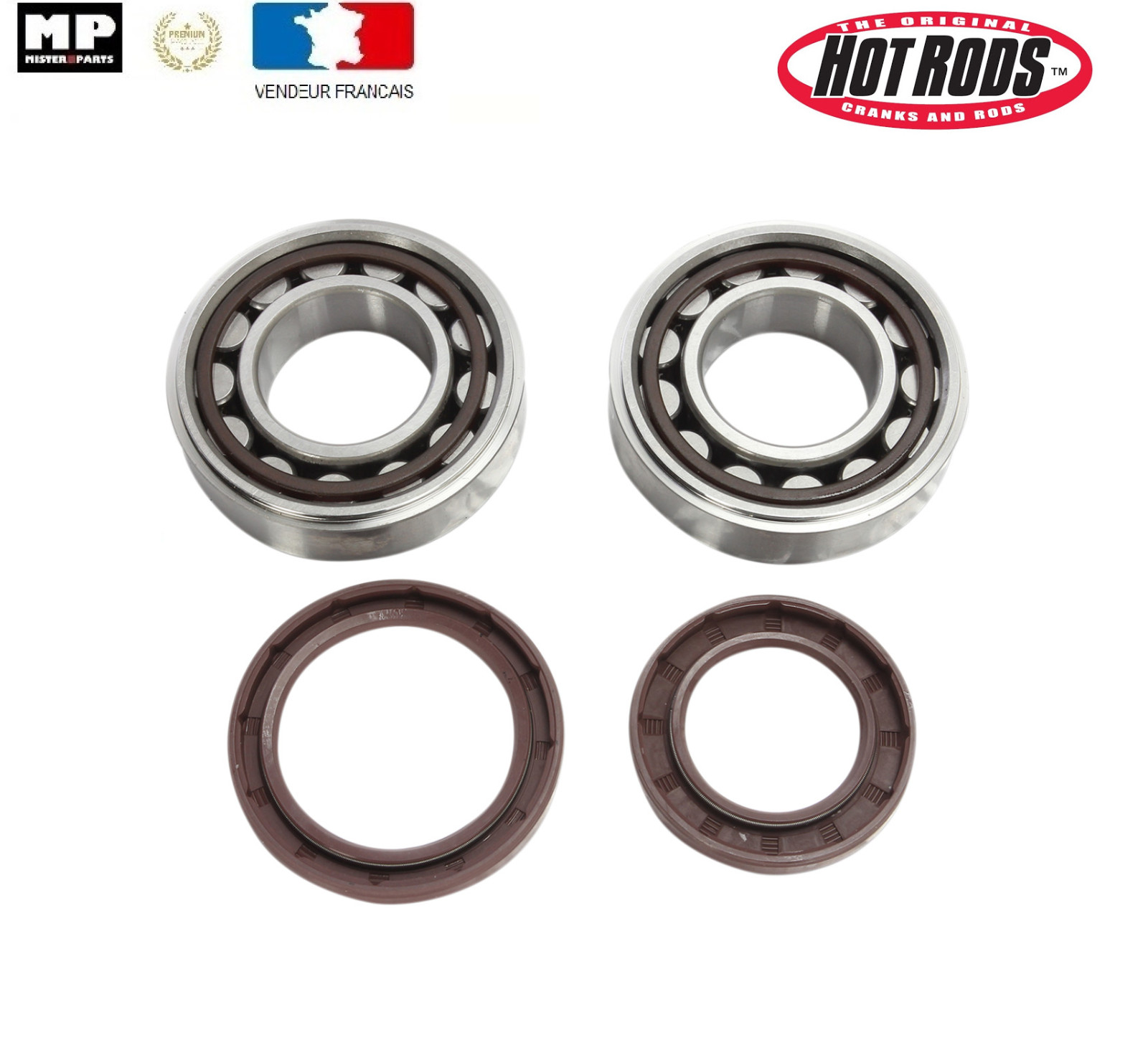 Kit roulements vilebrequin K092 et joints SPI pour réparer le jeu moteur de Husqvarna FC 250