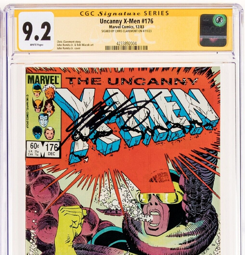 Uncanny X-Men #176 (Marvel, 1983) CGC 9.2 NM SIGNED CHRIS CLAREMONT! Kitty Pryde - Picture 2 of 6
