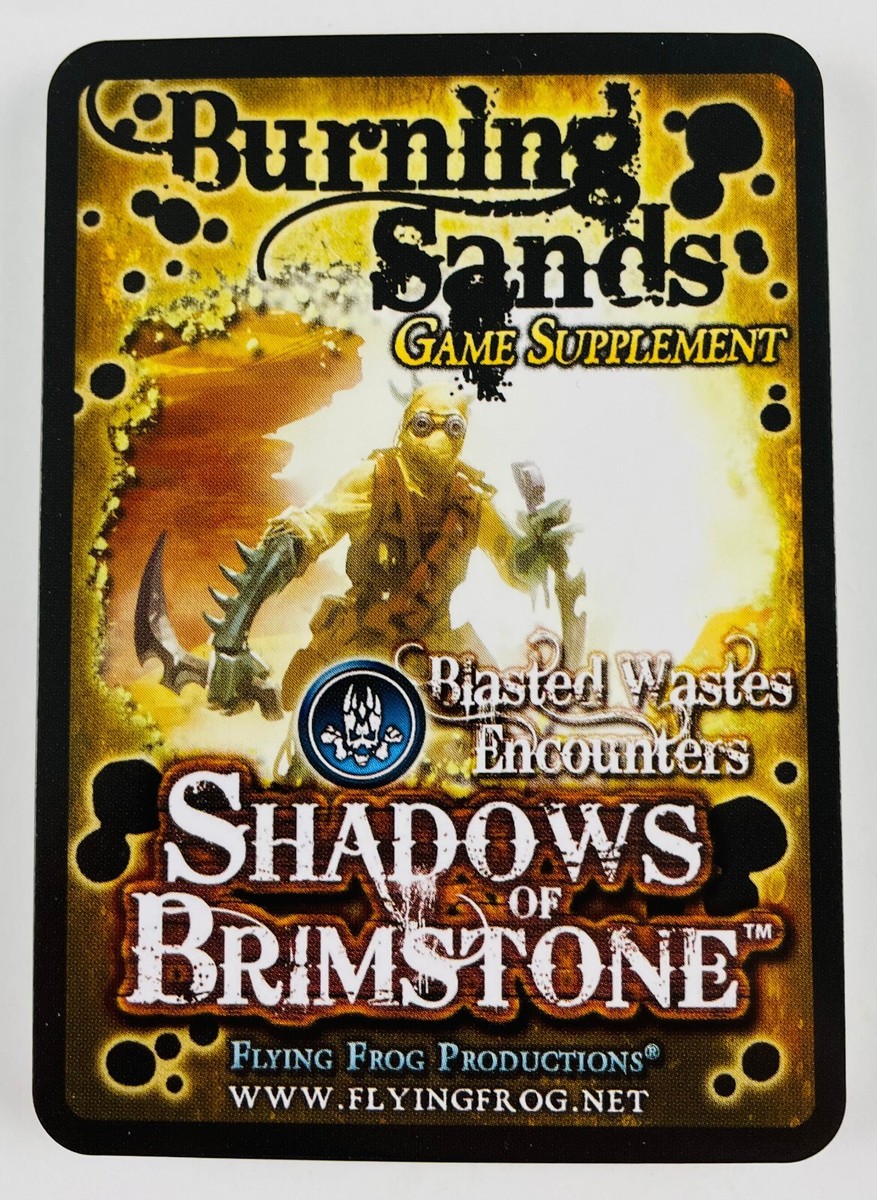 Shadows of Brimstone Game Supplement Card Packs NEW | eBay