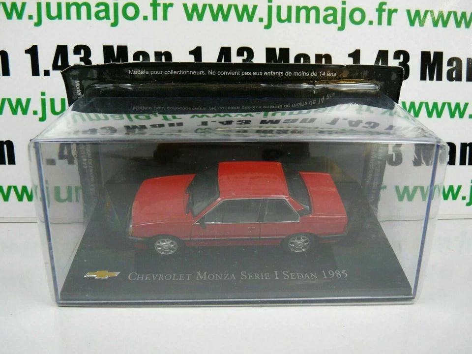 CVT4 voiture 1/43 IXO Salvat BRESIL CHEVROLET : Monza Serie I Sedan 1985 - Photo 2/3