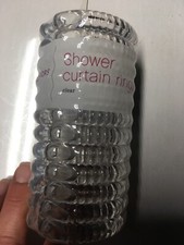 Clear Plastic Bathroom Shower Curtain Rings By Interior