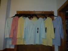 3/4 Sleeve Scoop Neck Soft Sweaters GAP XL,L,M, Warm Solid Colors NWT