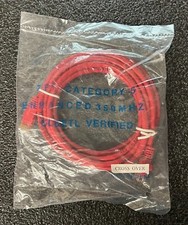 Cat 5E Cable 7ft Red