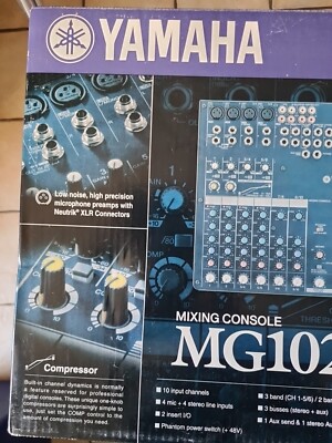 Anloges Mischpult YAMAHA MG 102 C