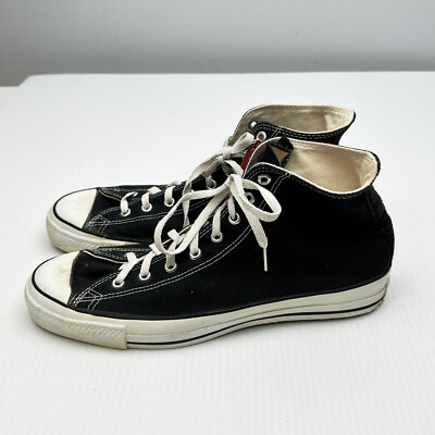 USA製 BLACK 70s 80s Vintage alpha 希少　Ｌサイズ VINTAGE 80/90's Chuck Taylor Converse All Star High Tops USA