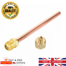 1X  REFRIGERATION COPPER ACCESS VALVE 1/4" PIPEWORK TUBE PRESSURE POINT