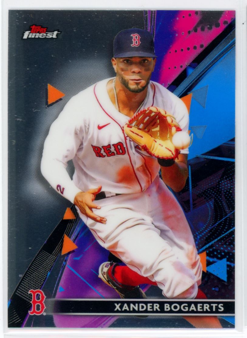 2021 Finest Xander Bogaerts Boston Red Sox #72 | eBay
