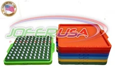 Tray for double Reloading Block  for 100 rds for Magnum Calibers made Jofer USA