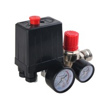 230V Druckregler mit Druckschalter für Kompressor Kompressorschalter 8bar G