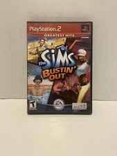 Sims Bustin' Out - PlayStation 2 PS2 Complete CIB Greatest Hits Tested MINT