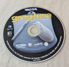 Wacom Graphire Version 4.5 Software CD 1999 with Painter Classic & PenTools VG