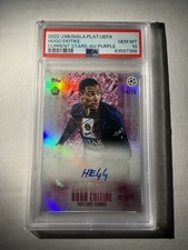 PSA 10 POP 1 !!Topps Jamal Musiala Curated Set Hugo Ekitike 24/25  Autograph
