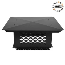 Chimney Cap Flue Caps Fireplace Chimney Cover Mesh Flue Covers 13" x 17" Outdoor