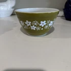 Vintage Pyrex Crazy Daisy Spring Blossom 401 Small Mixing Bowl 1 1/2 pt