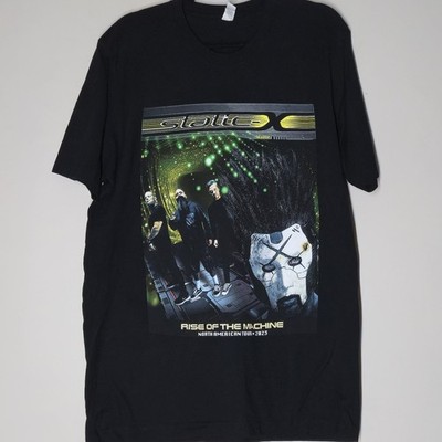 Static-X Mens Tour T-Shirt Size XL Black  Rise Of The Machine Nu Metal Band