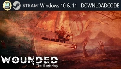 NEU PC Computer Spiel Wounded The Beginning für Windows 10 11 STEAM Downloadcode - Bild 1 von 4