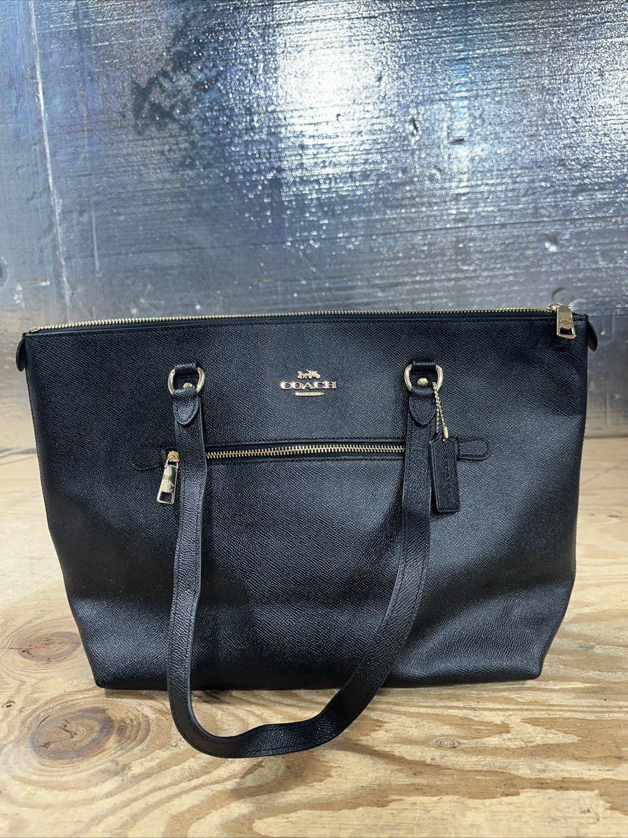 Coach Gallery Tote Shoulder Bag - Black for sale online | eBay