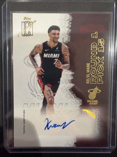 2025-26 Topps Signature Class #VCA-KW Kel'el Ware Veteran Class Autographs