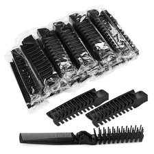 Foldable Combs in Bulk Individually Wrapped, Pocket Hair Comb, Folding Hair Bru