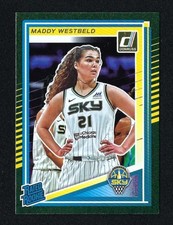 2025 WNBA PANNI DONRUSS * GREEN SHIMMER * MADDY WESTBELD RATED ROOKIE * CARD #98