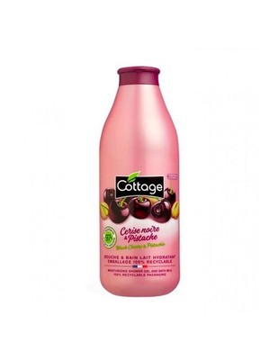 Cottage Feuchtigkeitsspendendes Duschgel cremig schwarze Kirsche und Pistazie 750ml
