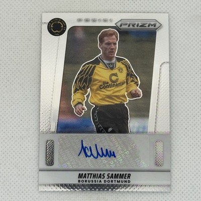 HWC Trading A4 Matthias Sammer Borussia Dortmund Printed Gifts Signed