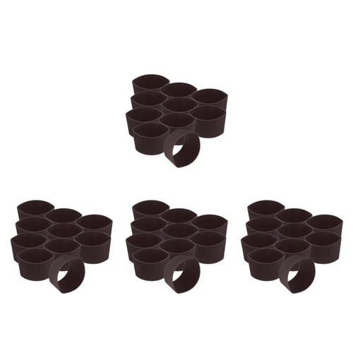  Mangas de silicona para tazas de 10 piezas: funda protectora para tazas de café resistente al calor - Imagen 19 de 20