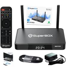 SuperBox S6 Pro Streaming Box 2025 Model