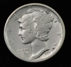 New Listing1917 S Mercury Dime 10c- VF Details- San Francisco Minted