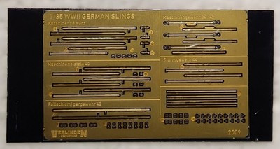 Verlinden 2509 German Slings WWII 1:35 Scale Model Kit Plastic New Photo Etched