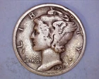 1936-D MERCURY DIME   FINE COND.***  **223-6A