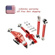 4pcs Front Lower Control Arms High Angle Tension Rods for Nissan 240SX 1989-94