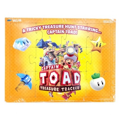Captain Toad Treasure Tracker Nintendo Wii U Promo Puzzle Brand New Sealed