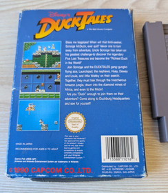 Disney's DuckTales NES Nintendo Game Cartridge, Manual & Box (Capcom 1989)