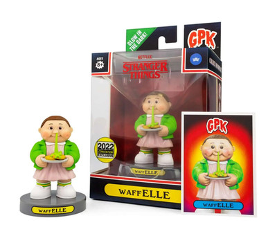 Garbage Pail Kids Stranger Things Waffelle Glow Figure Limited 2000