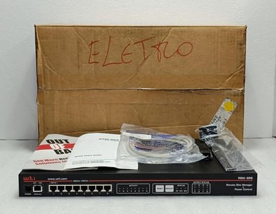 WTI RSM-8R8-2 Remote Site Manager & Power Control Hybrid Console Server