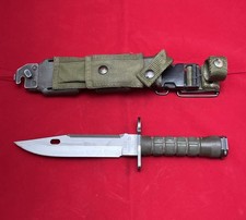 USA M9 PHROBIS III Military Bayonet Knife Blade with Phrobis Scabbard