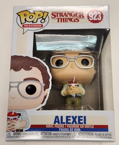 Funko Pop! Vinyl: Stranger Things - Alexei #923 with pop protector New