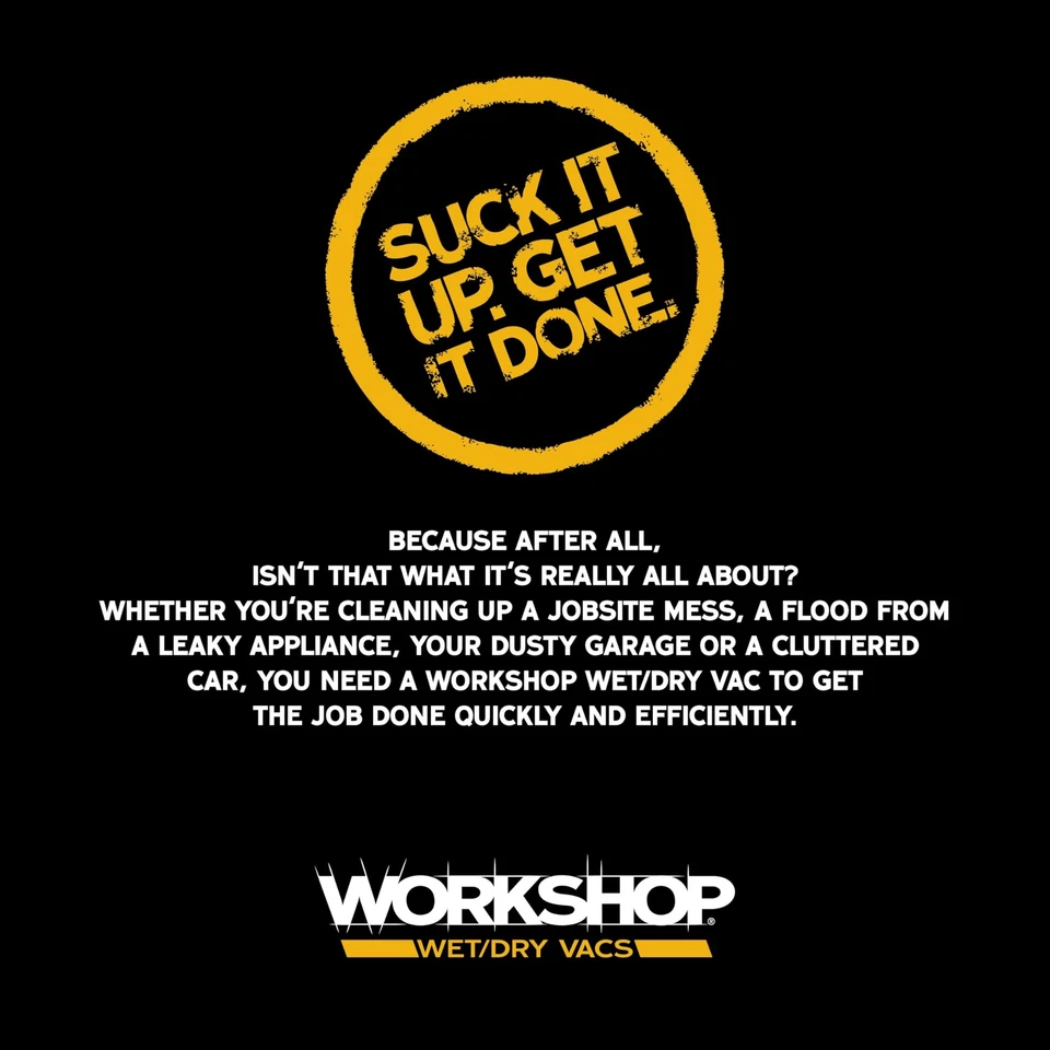 Paquete de 2 filtros de medios HEPA WS13045F2 para aspiradora de taller seco húmedo de 3-4,5 galones Foto 2 de 4