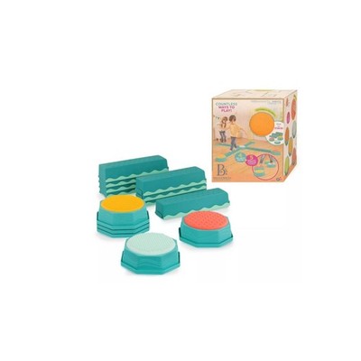 B. toys Sensory Balance Beams for Active Play Balance and Build Set new
