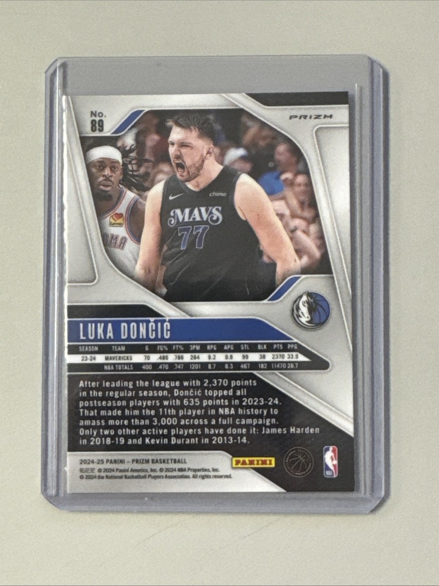 2024-25 Panini Prizm Luka Doncic Silver | eBay