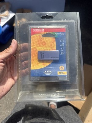 SAN DISK 128MB MEMORY STICK FOR SONY CAMERAS & OTHER DEVICES
