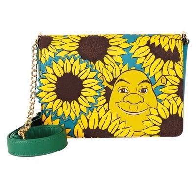 Loungefly Shrek & Donkey Sunflower Field Crossbody Bag (NWT)