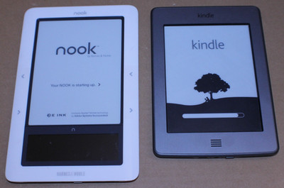 USED / FOR PARTS or REPAIR  ONLY / Lot of 2 eBooks - NOOK & KINDLE. PLEASE READ