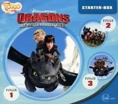 (1)Starter-Box | Dragons-Die Reiter Von Berk | Deutsch | Audio-CD | 3 CDs | 2015