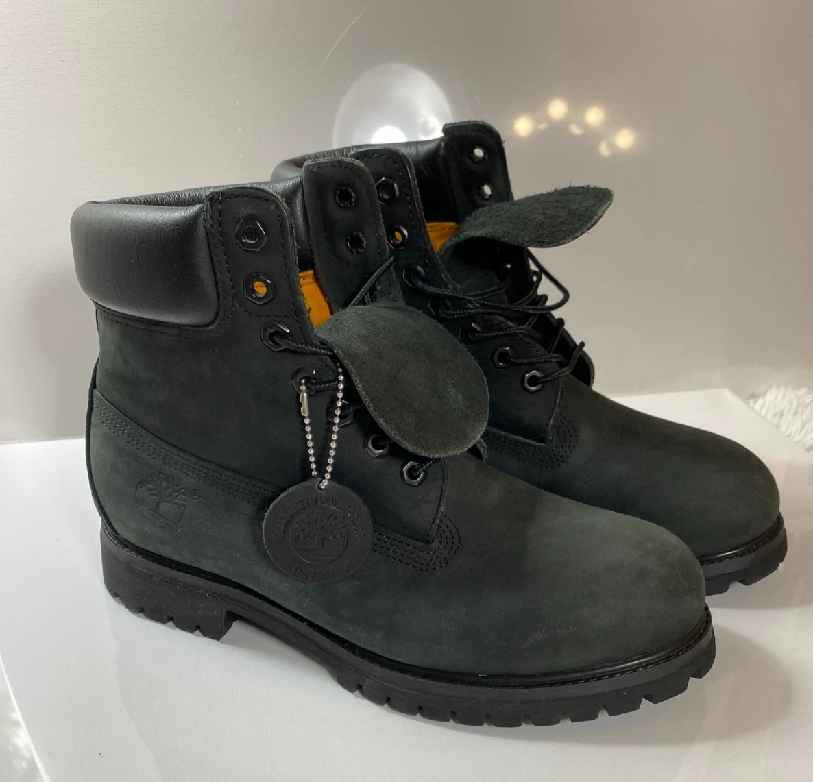 Timberland Roll Top Boots Black for sale | eBay
